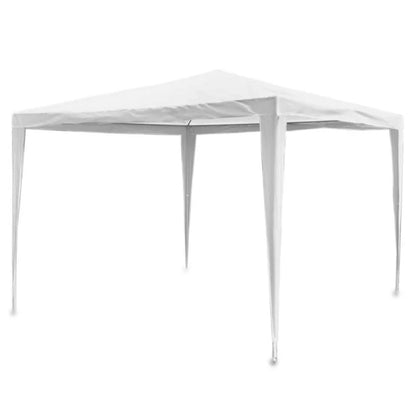 Havepavillon 3x3 m Hvid med 4 Sider