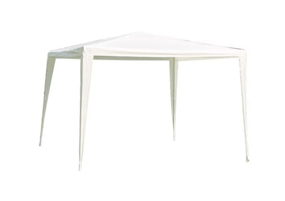 Havepavillon 3x3 m Hvid PE