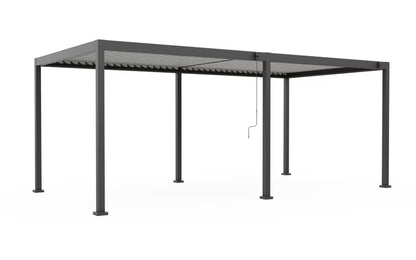 Havepavillon 6x3 m Antracit