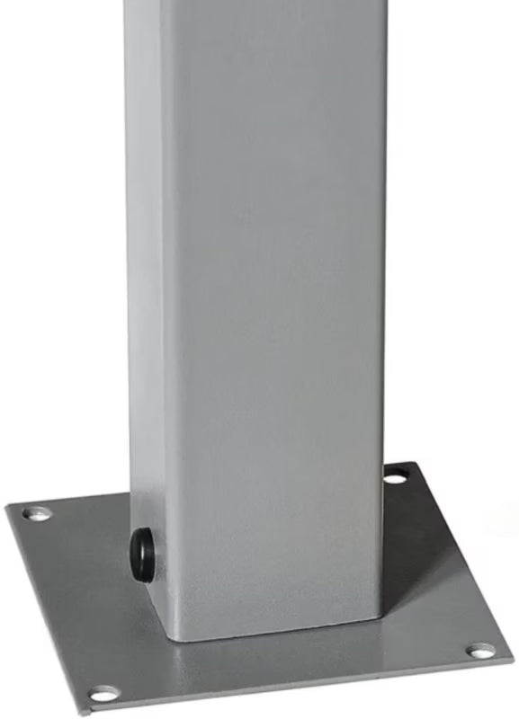Havepavillon Aurora 300x360 cm Antracit med LED