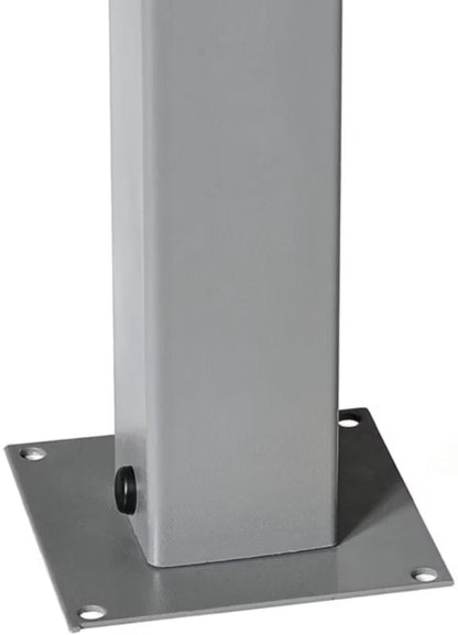 Havepavillon Aurora 300x360 cm Antracit med LED