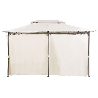 Havepavillon Colos 300x400 cm Beige Stål