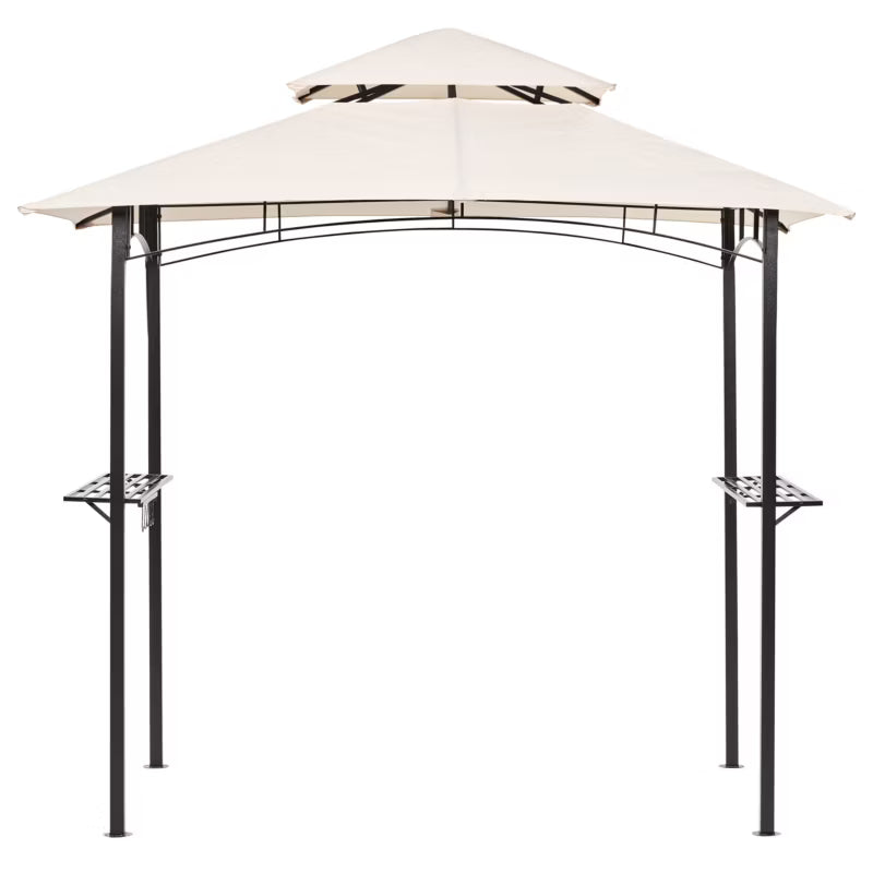 Havepavillon Naro 121x185 cm Stål