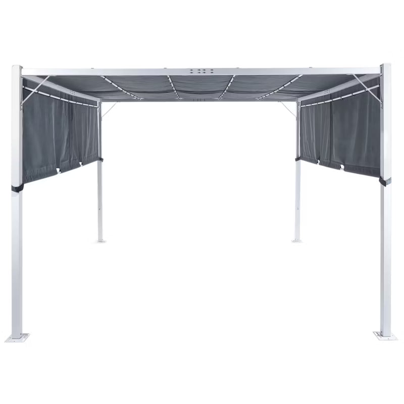 Havepavillon PARGA 310x310 cm med LED-Lys