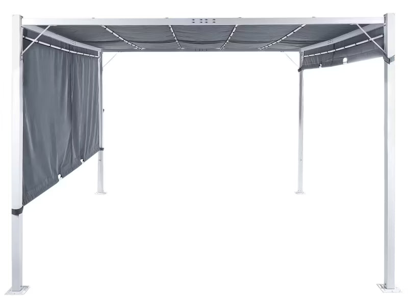 Havepavillon PARGA 310x310 cm med LED-Lys
