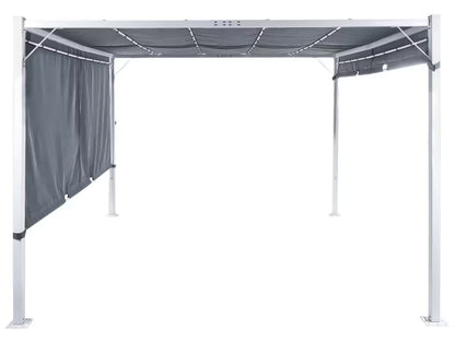 Havepavillon PARGA 310x310 cm med LED-Lys