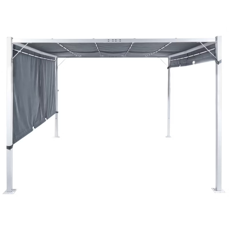 Havepavillon PARGA 310x310 cm med LED-Lys