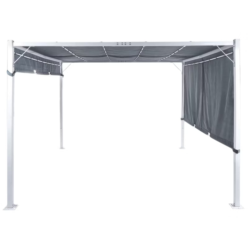 Havepavillon PARGA 310x310 cm med LED-Lys