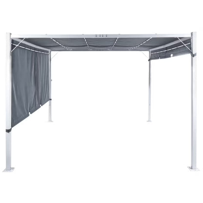 Havepavillon PARGA 310x310 cm med LED-Lys