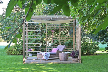 Havepavillon Rest 300x300 cm Fyrretræ