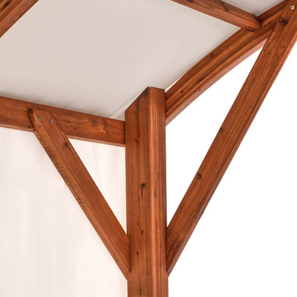 Havepavillon Scopello 303x300 cm Brun/Beige
