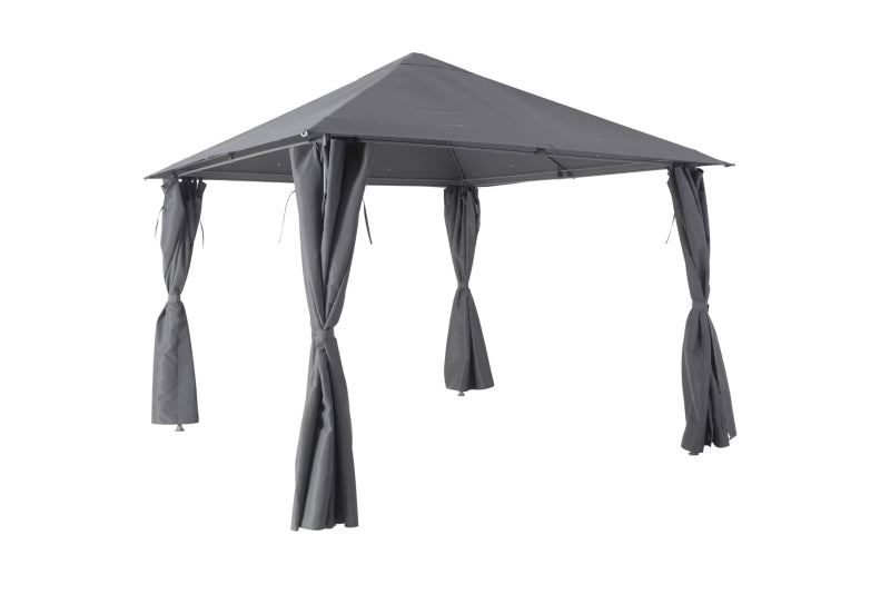 Havepavillon Shamal 3x3 m Grå