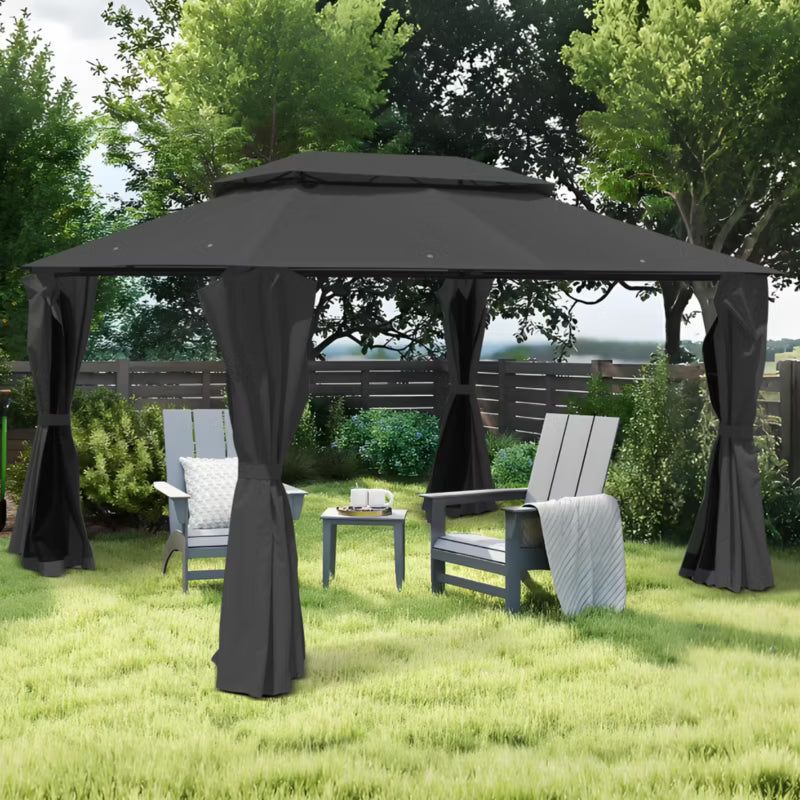 Havepavillon Thar 3x4 m Antracit