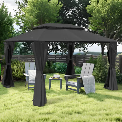 Havepavillon Thar 3x4 m Antracit