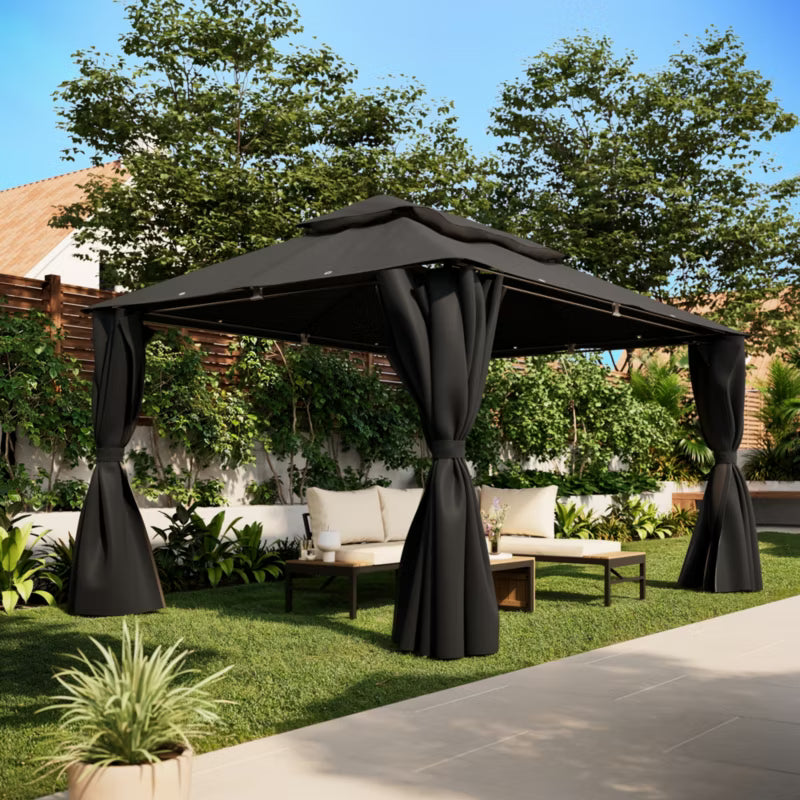 Havepavillon Thar 3x4 m Antracit
