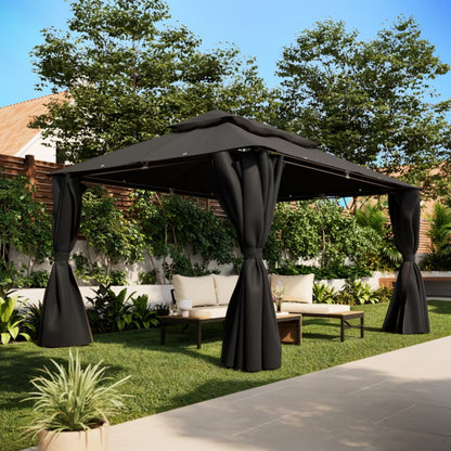 Havepavillon Thar 3x4 m Antracit