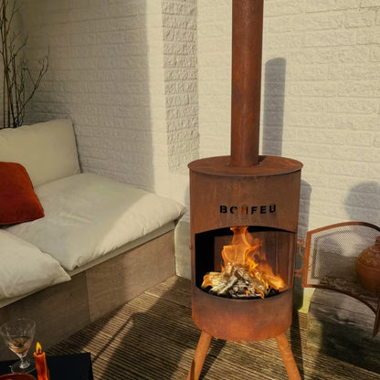 Havepejs BonTon 50x172 cm Rust