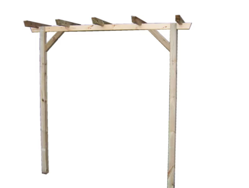Havepergola 220x65 cm Træ Imprægneret