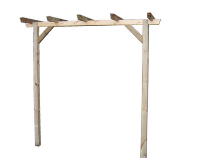 Havepergola 220x65 cm Træ Imprægneret
