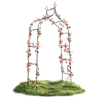 Havepergola 265x140 cm Grøn Stål