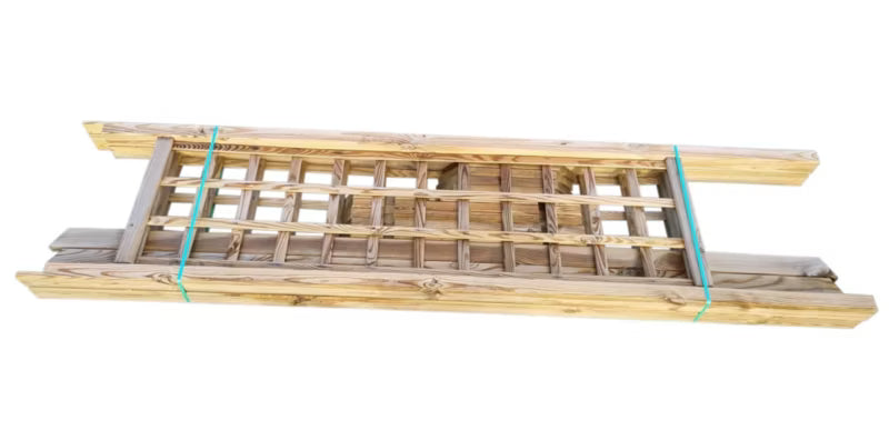 Havepergola 70x180x210 cm Fyrretræ