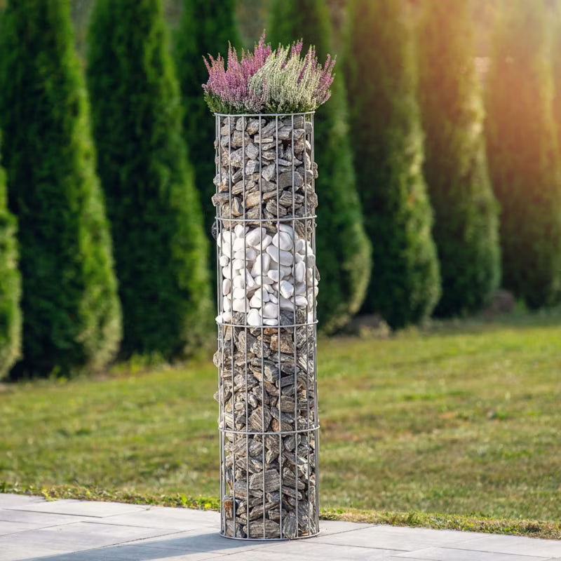 Havepergola Søjle 29x119 cm Stål