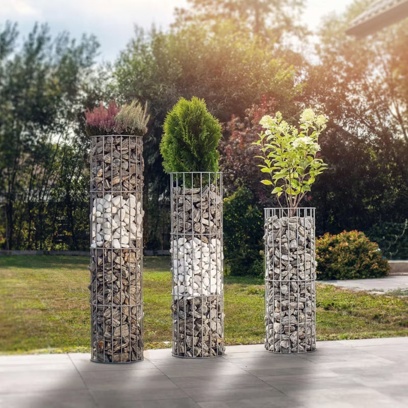 Havepergola Søjle 29x119 cm Stål