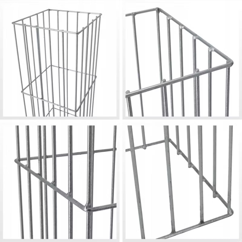 Havepergola Søjle 26x60 cm Stål