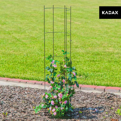 Havepergola Søjle til Klatreplanter 19x120 cm Stål