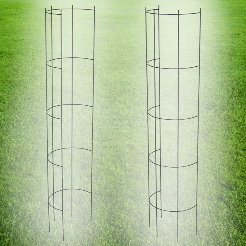 Havepergola Søjle til Klatreplanter 19x120 cm Stål