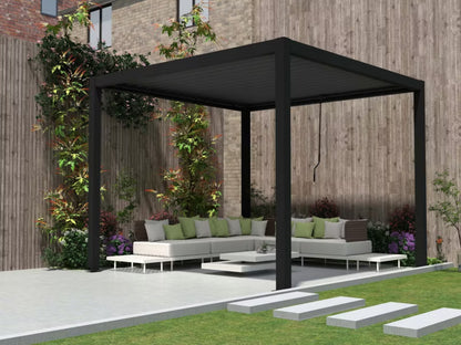 Pergola PRIMARY 3x3 m Antracit Stål