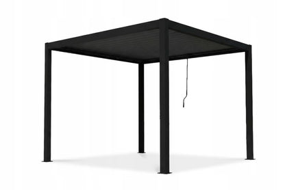 Pergola PRIMARY 3x3 m Antracit Stål
