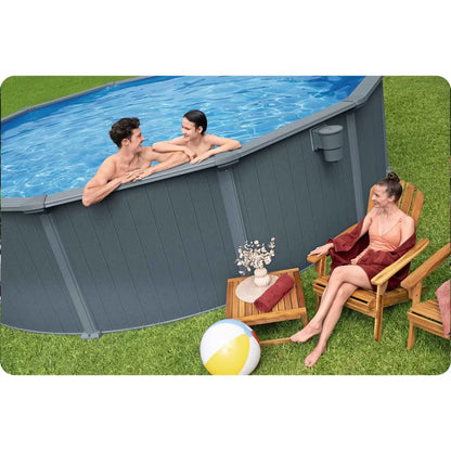 Havepool Hydrium 549x132 cm Grå