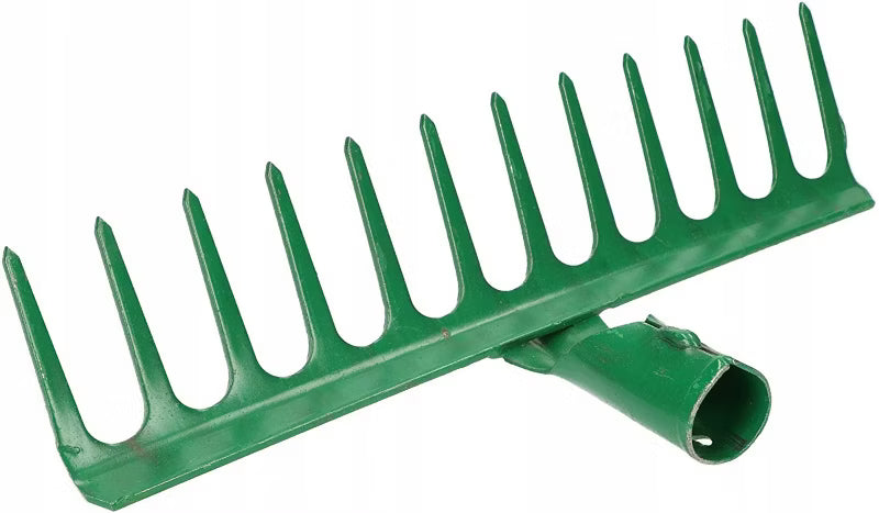 Haverive 12 Tænder 31 cm Grøn Metal