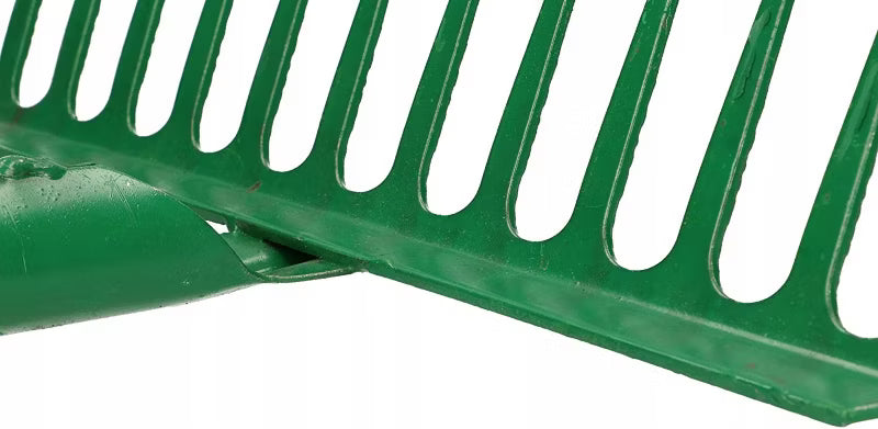 Haverive 12 Tænder 31 cm Grøn Metal