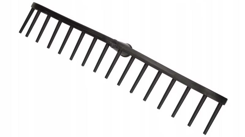 Haverive 16 Tænder 55 cm Sort