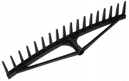 Haverive 18 Tænder 61 cm Sort Plastik