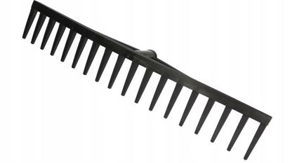 Haverive 18 Tænder 61 cm Sort Plastik