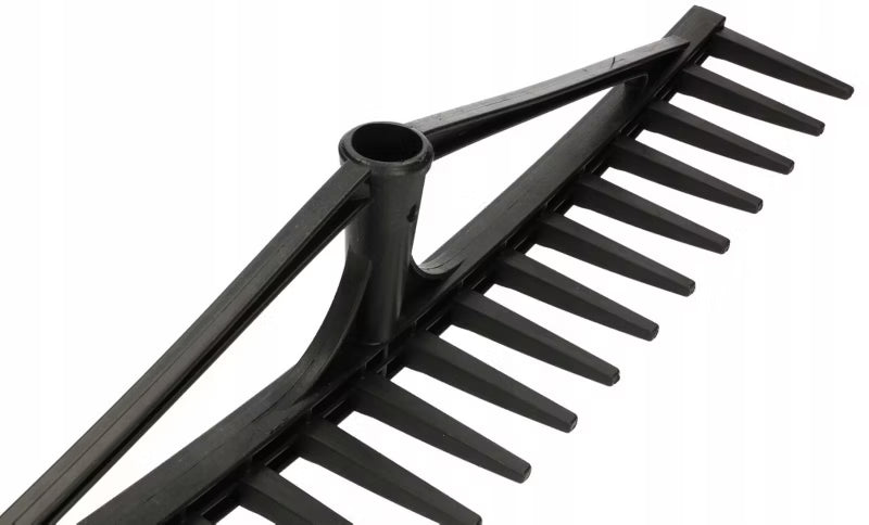 Haverive 18 Tænder 61 cm Sort Plastik
