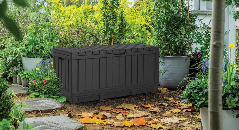 Havesæde Kentwood 350L 128x54x59 cm Grafit