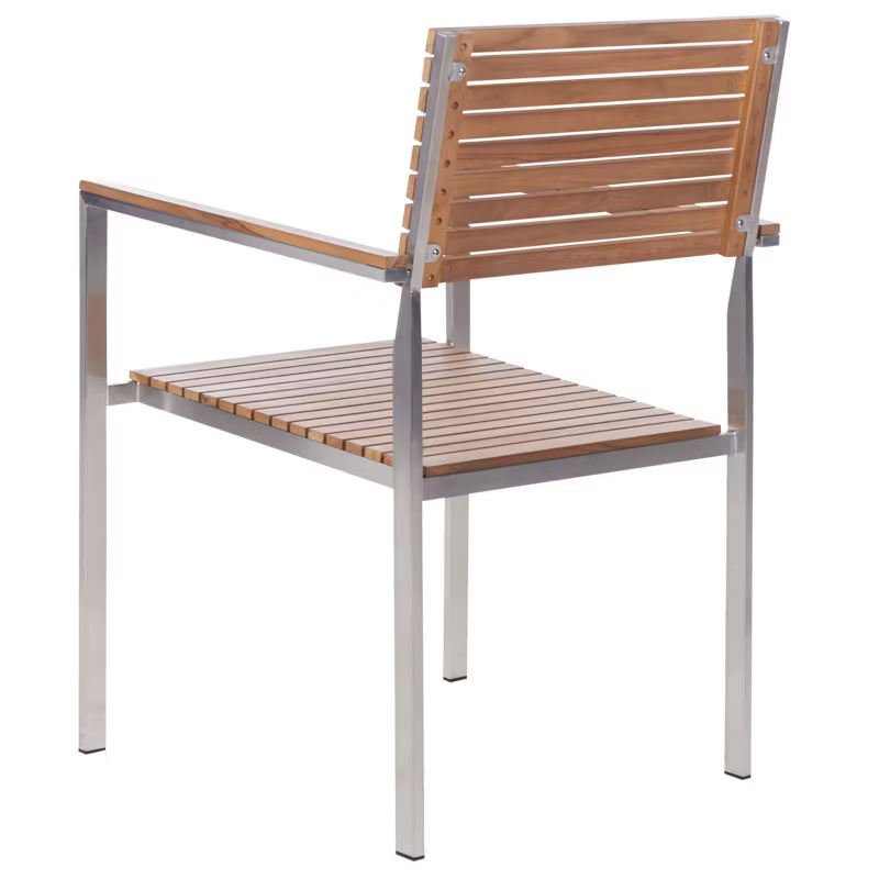 Havesæde Viareggio 6 Stk. Teaktræ Brun