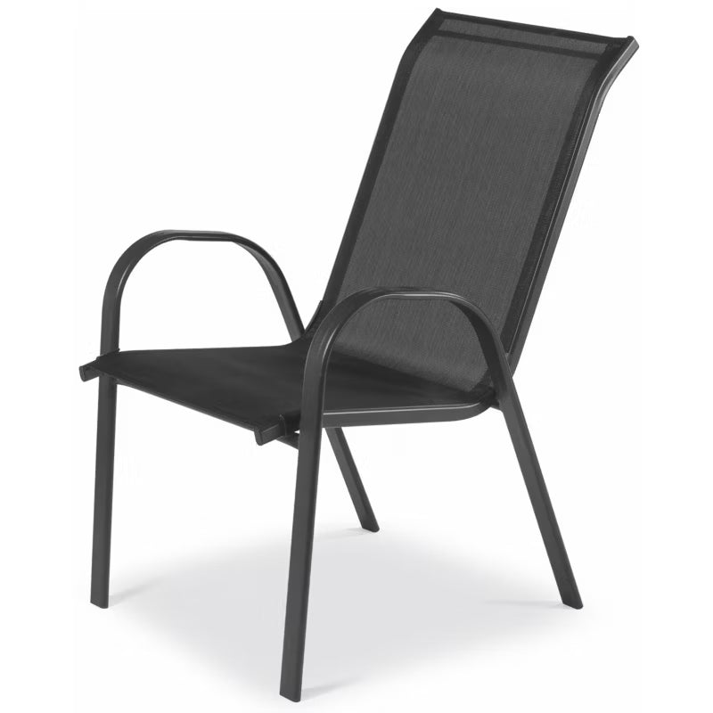 Havesæt 4 Stk FDZN 5010 55x73x91 cm Sort Metal