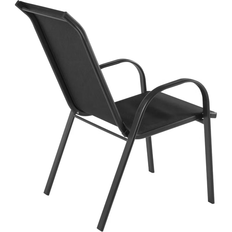Havesæt 4 Stk FDZN 5010 55x73x91 cm Sort Metal
