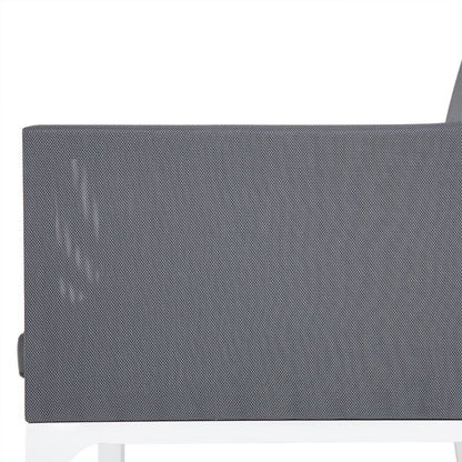 Havesæt 8 Stole Bacoli 52x62 cm Mørkegrå