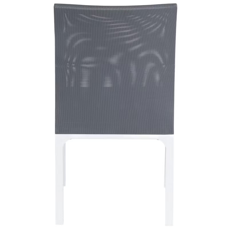 Havesæt 8 Stole Bacoli 52x62 cm Mørkegrå
