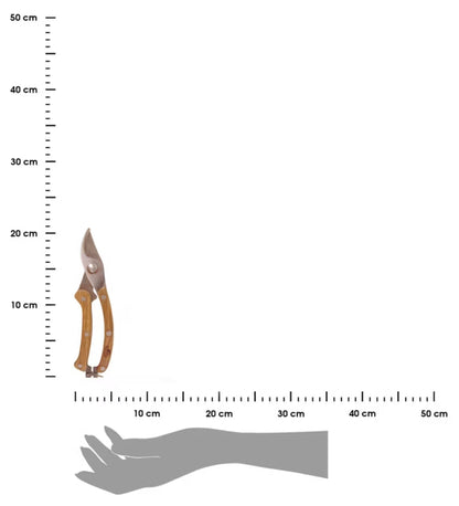 Havesaks Rustfrit Stål med Træhåndtag 20,4 cm