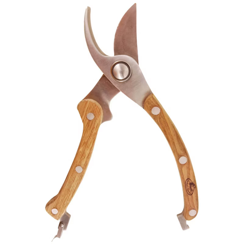Havesaks Rustfrit Stål med Træhåndtag 20,4 cm