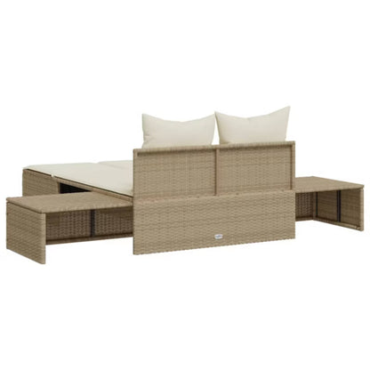 Haveseng 104x162 cm Beige Polyrattan