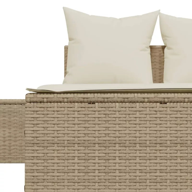 Haveseng 104x162 cm Beige Polyrattan