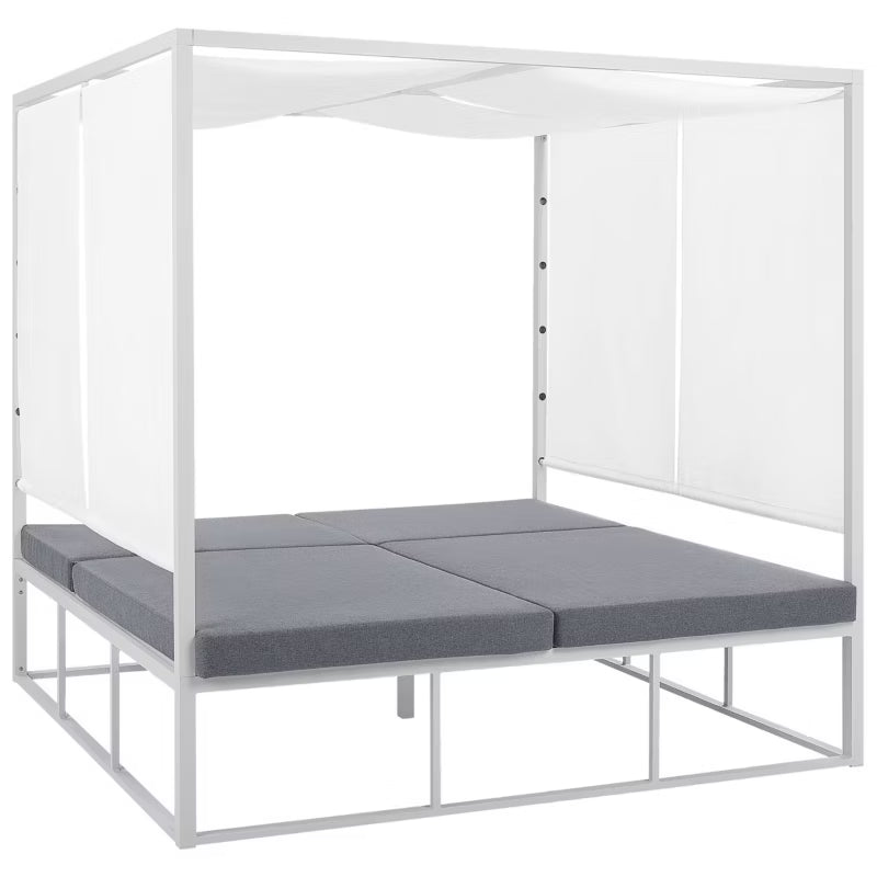 Haveseng Pallanza 195x196 cm Hvid